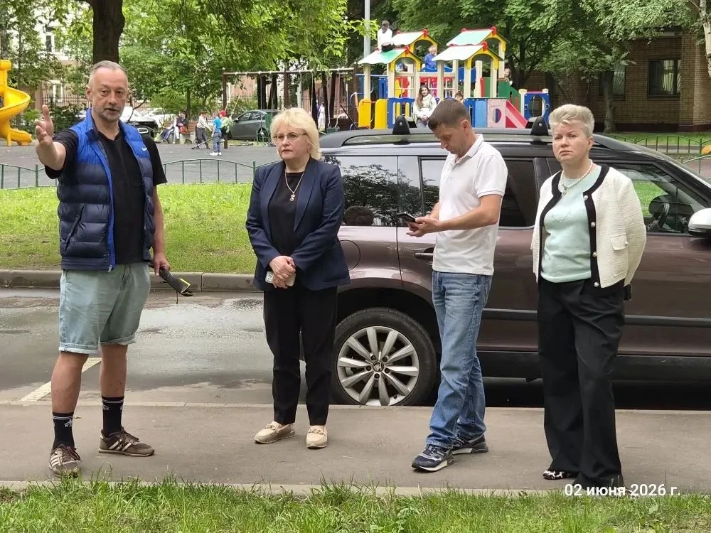 🏘 Обход территории района 
 
2 июня состоялся традиционный обход территории района Текстильщики по 