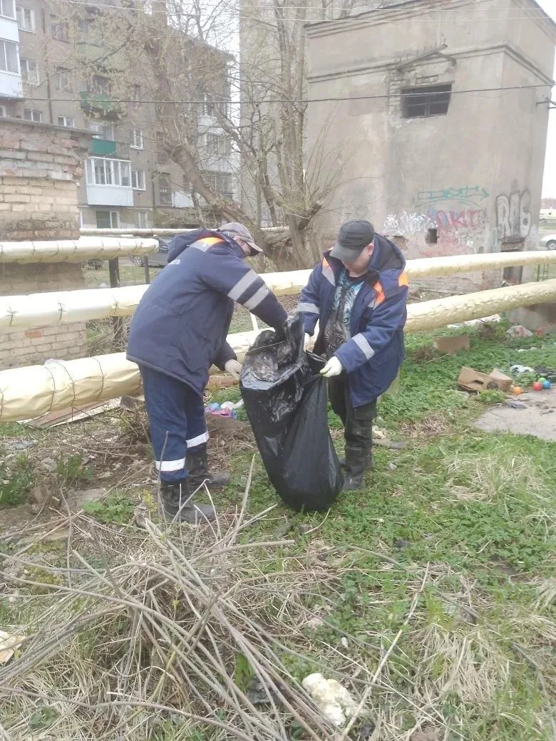 Дружный коллектив МУП "Смоленсктеплосеть" принял участия в традиционном весеннем общегородском суббо