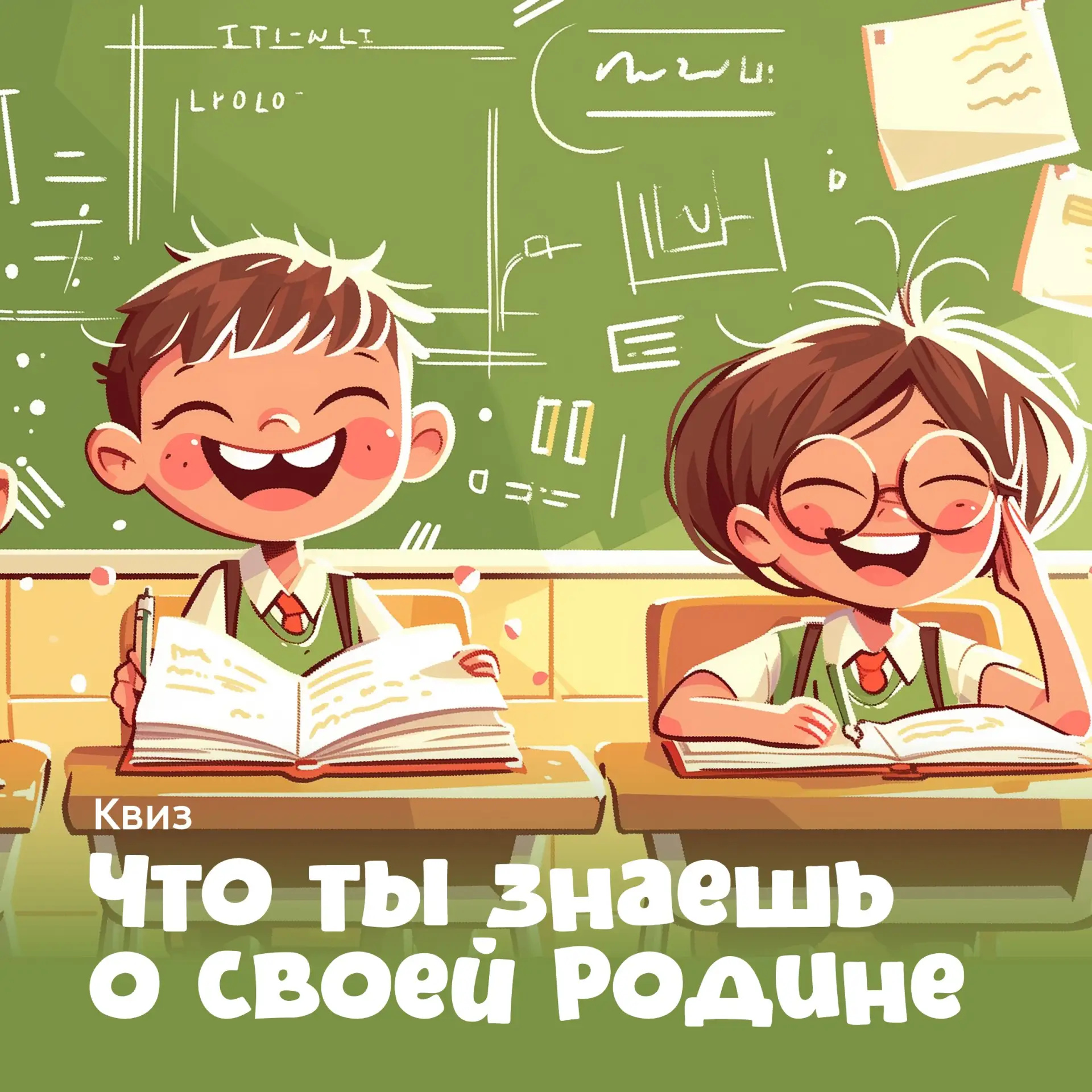 ⁉️ Детский квиз о России 

«Ну почему не о мультиках или о знойном лете?» – спросят маленькие умники