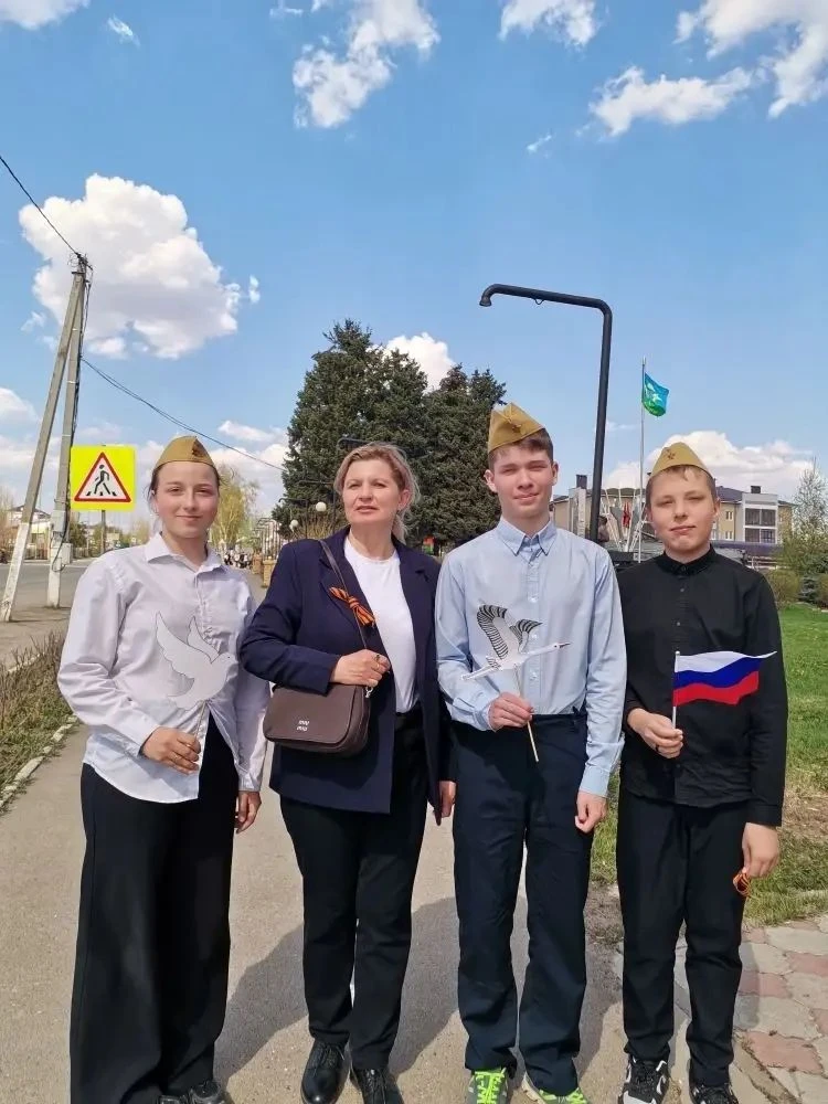Всероссийская акция «Георгиевская ленточка», посвящённая 81-й годовщине Победы в Великой Отечественн