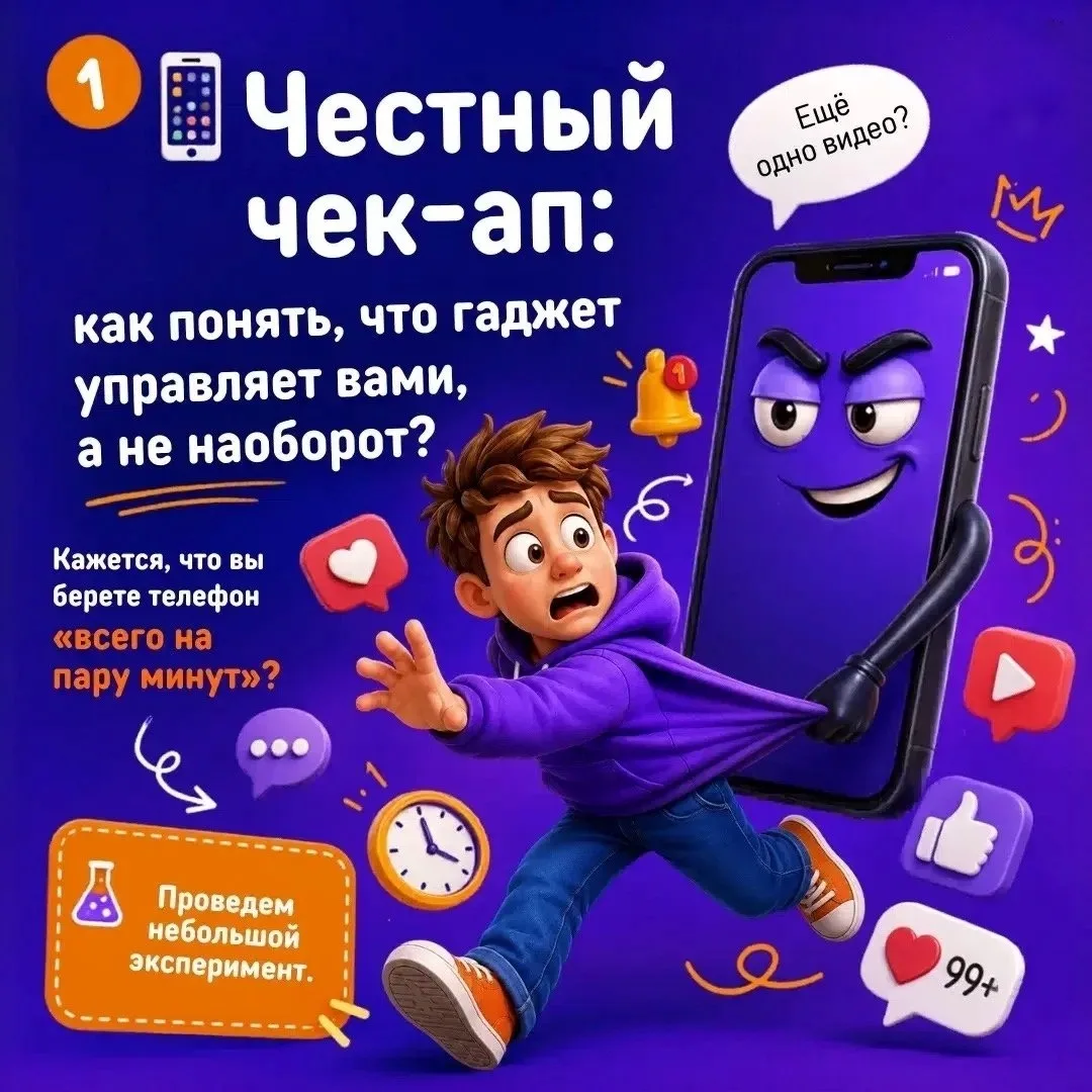 С 15 по 21 июня проходит Неделя профилактики зависимости от гаджетов. Это отличный повод сделать пау