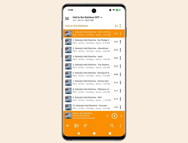 🔥 AIMP v4.31 для Андроид ОС.
В этом обновлении мы перебазировали код приложения на API 37 для натив