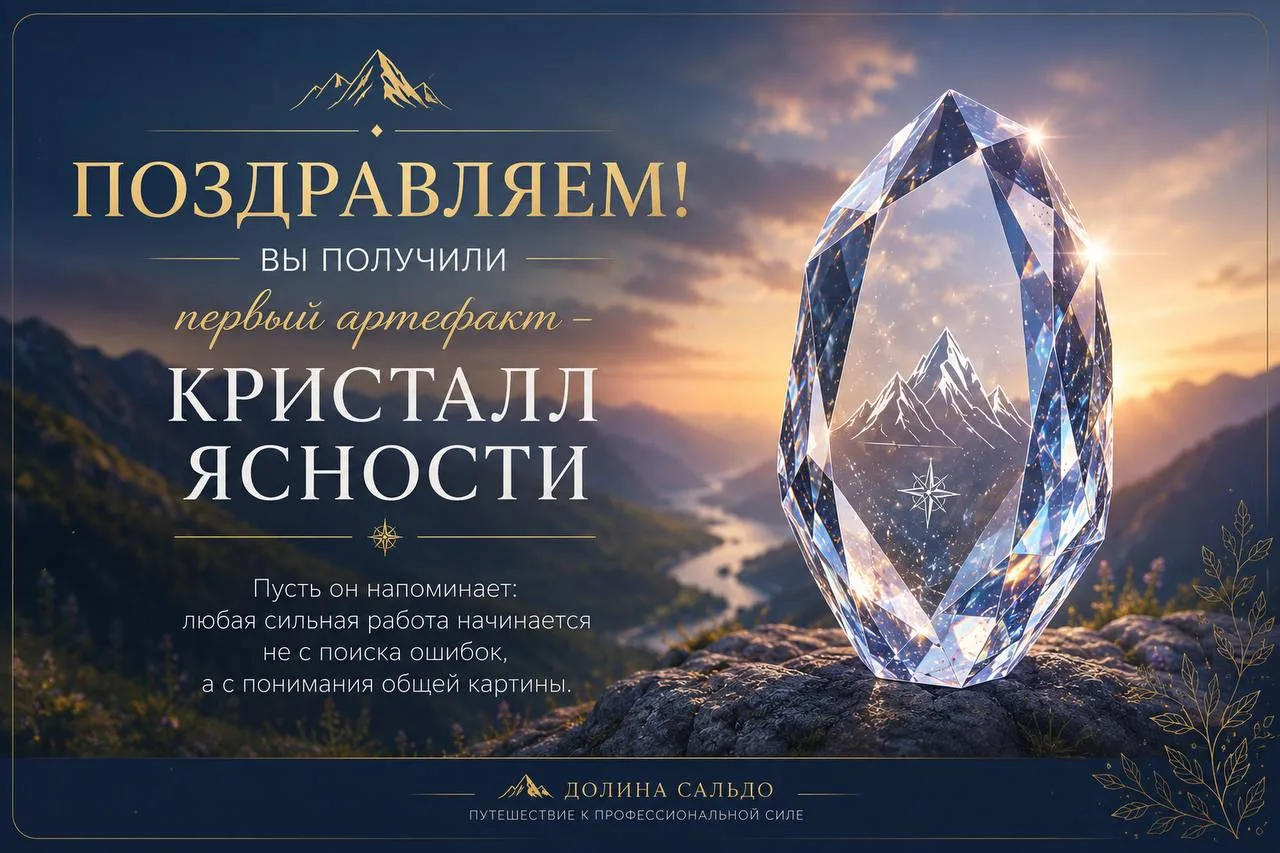 🎉 Поздравляем! Первая остановка нашего путешествия пройдена! 

Мы покидаем Долину Сальдо – место, г