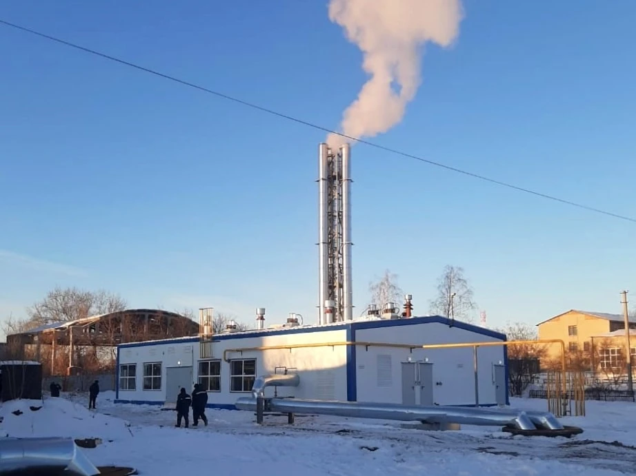 В конце 2024 года Куртамыше заработала новая газовая котельная мощностью 15 МВт 

Котельная является