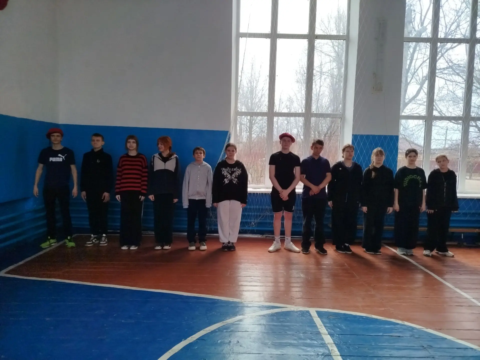 В МБОУ Терновской ООШ №2 прошла "Зарница 2.0"  (старшая группу)