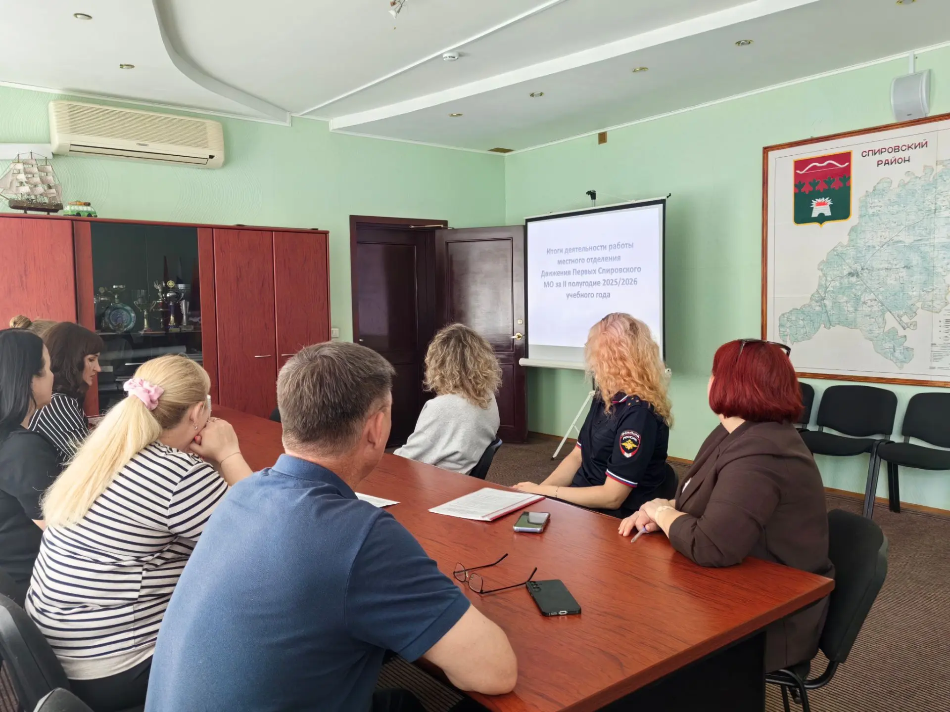 Местное отделение Движения Первых Спировского муниципального округа представило результаты деятельно
