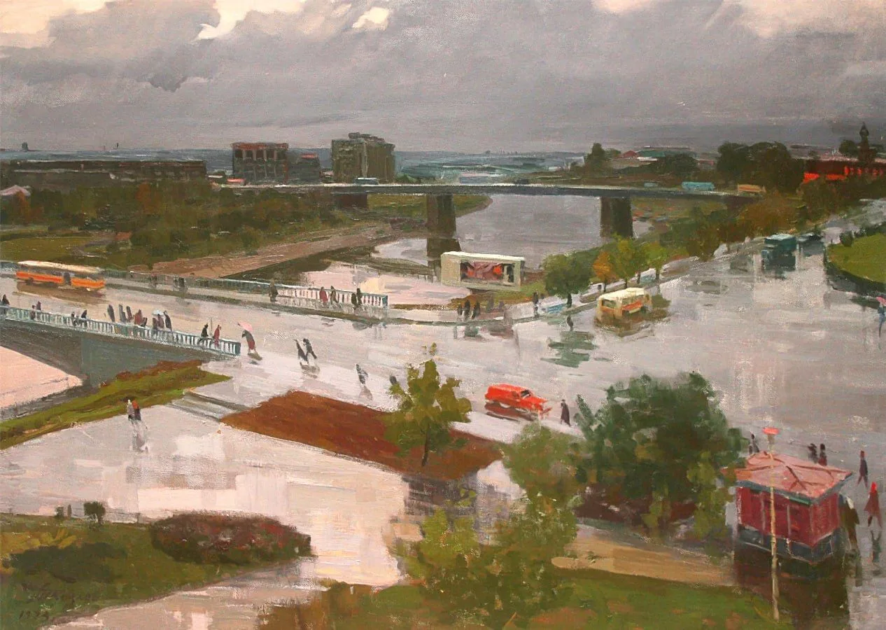 Тимофей Козлов "Омск. После грозы" (1973)