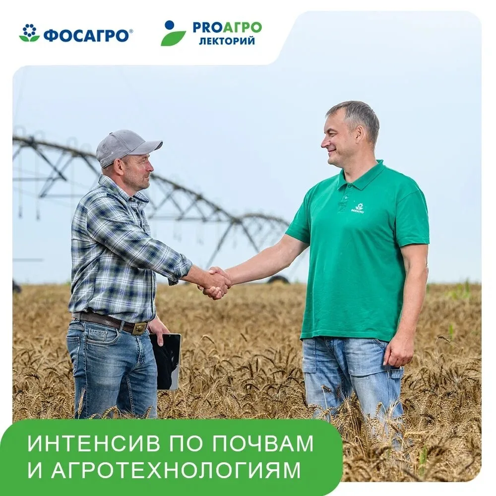 Офлайн-интенсив по здоровью почв от ФосАгро

Если вы задаетесь вопросами:
- Почему поля с одинаковой