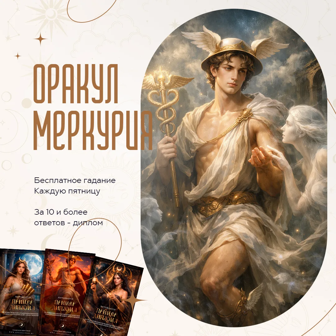 Друзья, Оракул Меркурия!
В акции выдаются Дипломы!

Присоединяйтесь: https://max.ru/join/v28B25c9xqh