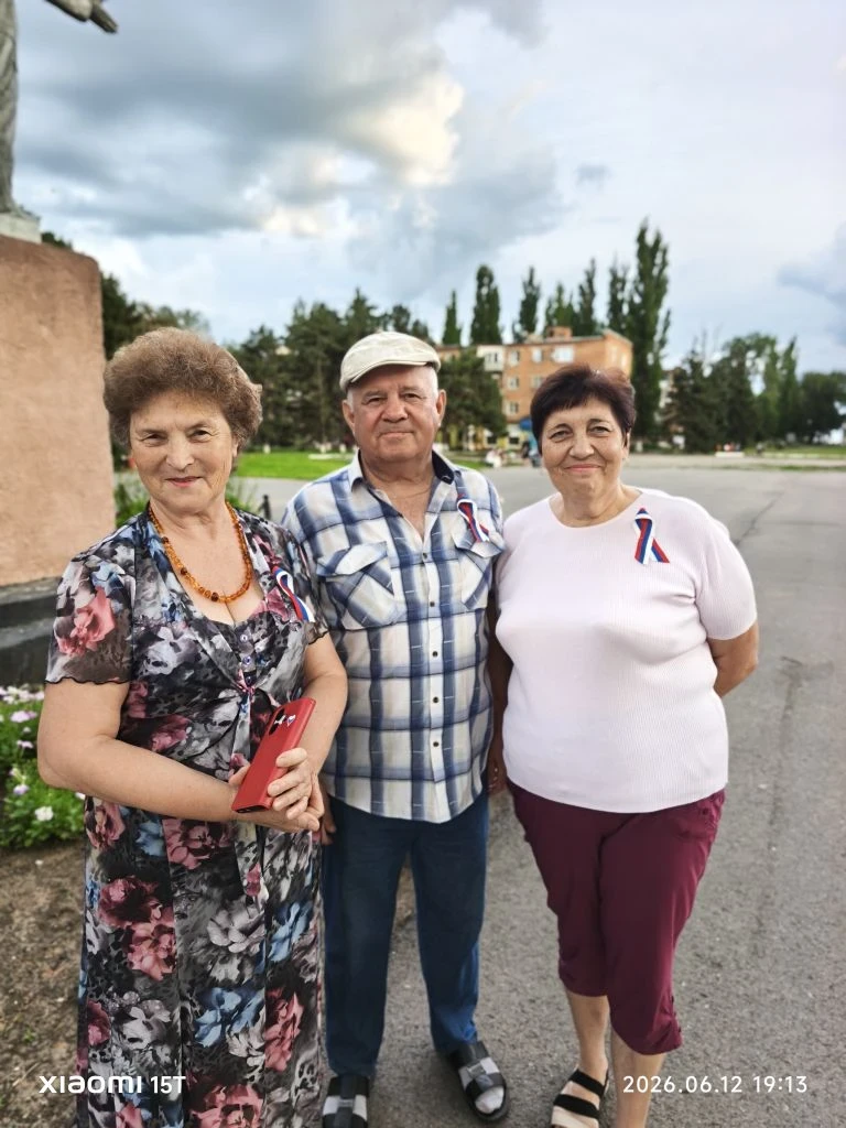 Акция «Лента-триколор», посвященная Дню России!
 В рамках празднования Дня России в х. Донской прове
