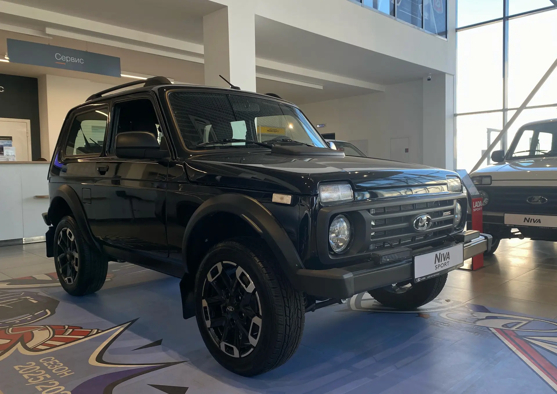 Спортивный нрав, душа легенды! 🏁

LADA Niva Sport создана для активного вождения в любых условиях.
