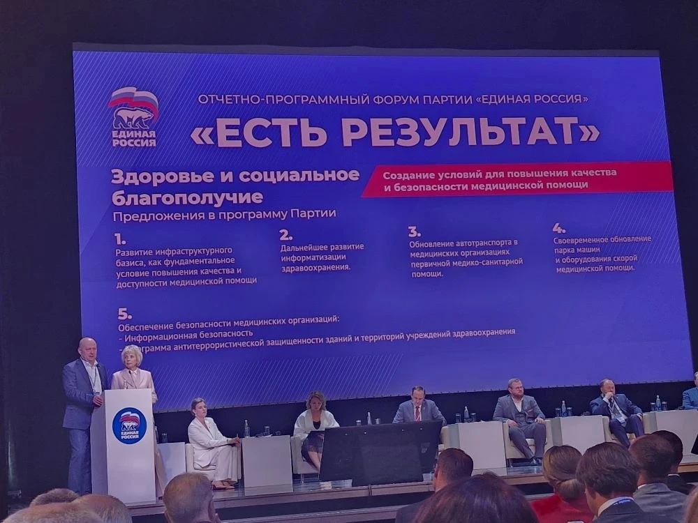 В Ярославле прошёл отчётно‑программный форум «Единой России» «Есть результат!», собравший более 300 