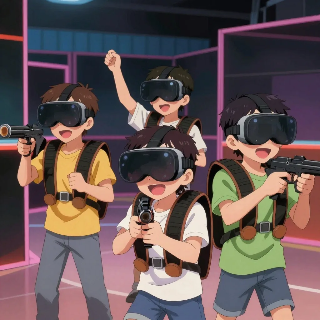 Почему VR — это весело для всех? 🕶️

✅ Полное погружение. Ты внутри игры, а не просто смотришь на э