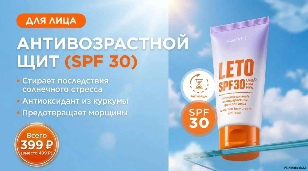 В Антивозрастной крем SPF 30 (арт. 12082) к этой базе добавили мощнейший антиоксидант из куркумы (Те