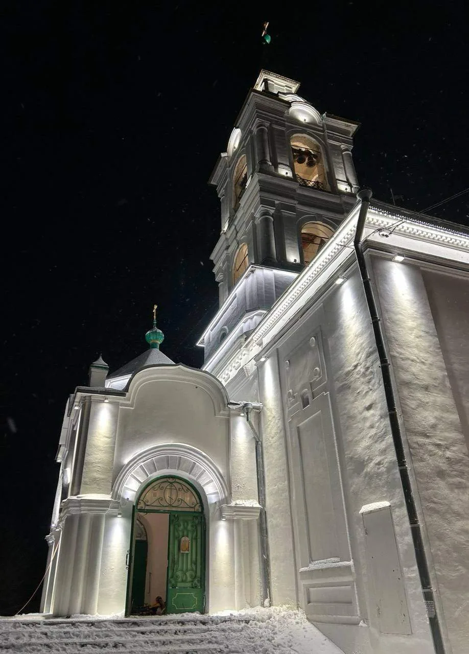 Осветили историю: храм XVIII века в новом свете  

Завершили монтаж архитектурной подсветки кирпично