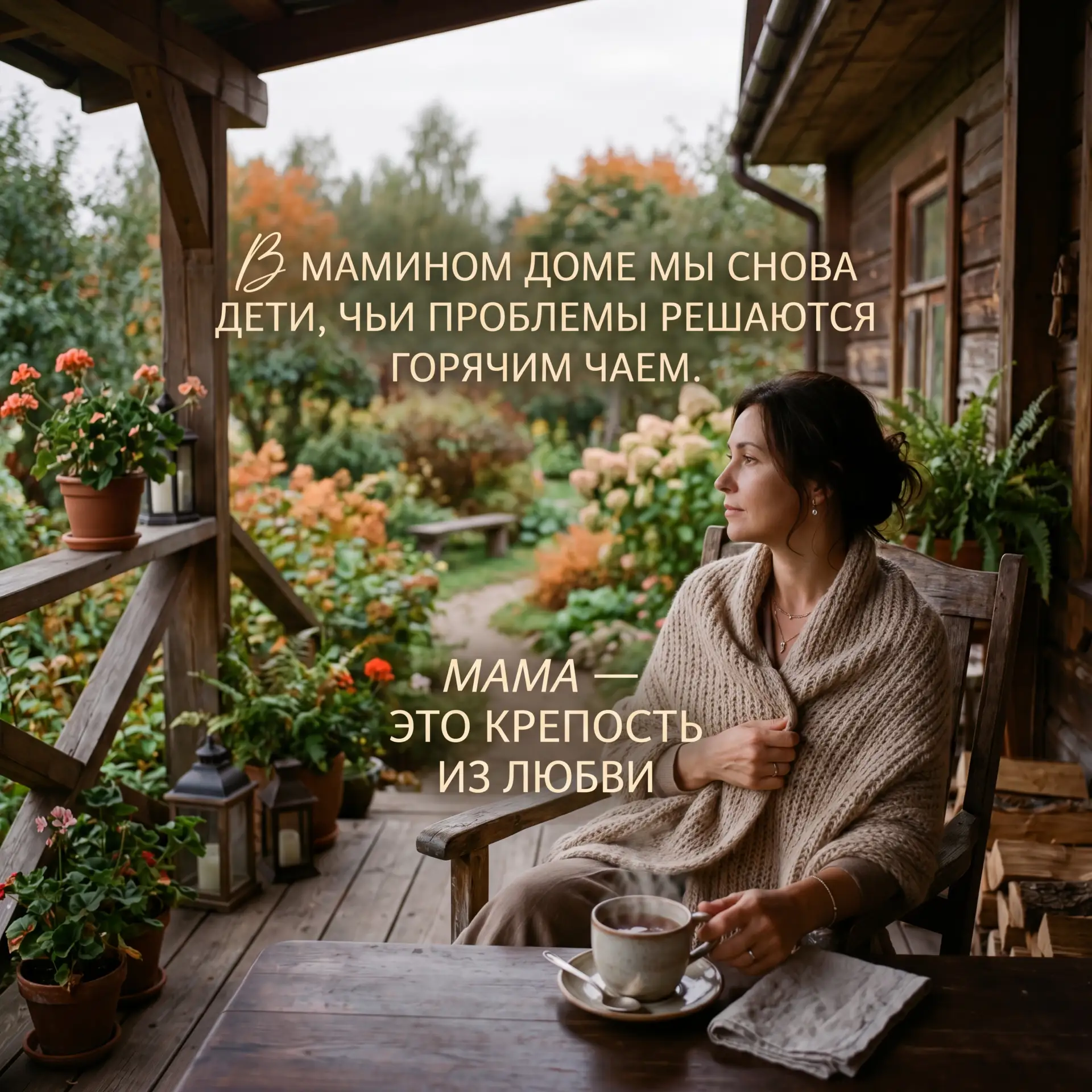 Песня «Мама — крепость моя» здесь.