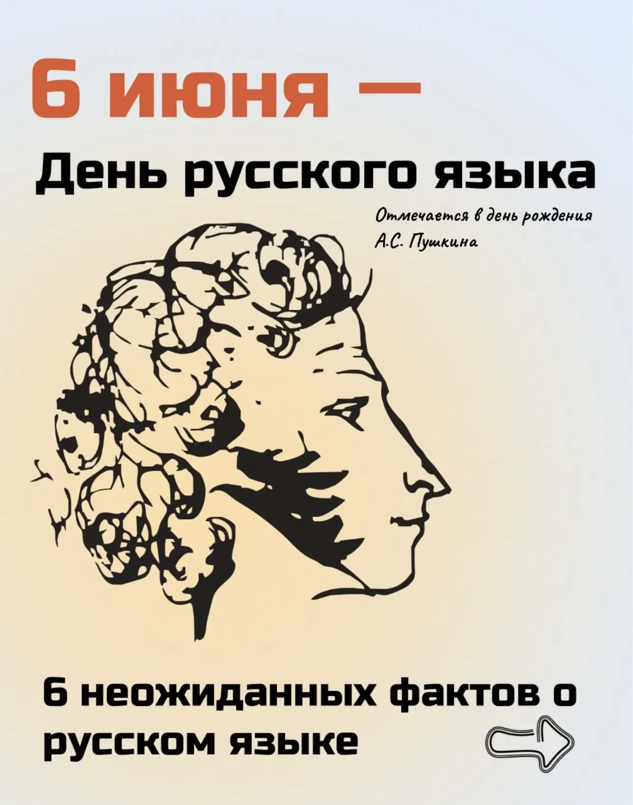 6 июня - ДЕНЬ РУССКОГО ЯЗЫКА ✨✨✨

Интересные факты о русском языке