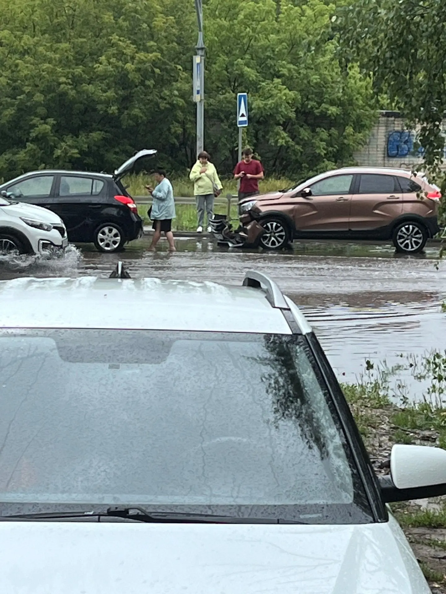 ДТП около 14 школы (ул. Терешковой).