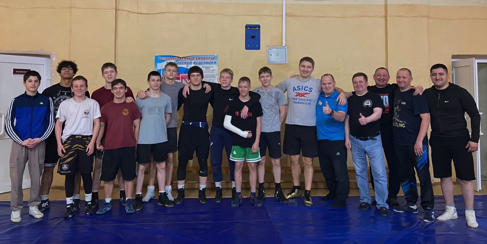 ✅В нашей спортивной школе прошла тёплая встреча. На ковёр и в зал вышли те, кто когда-то делал здесь