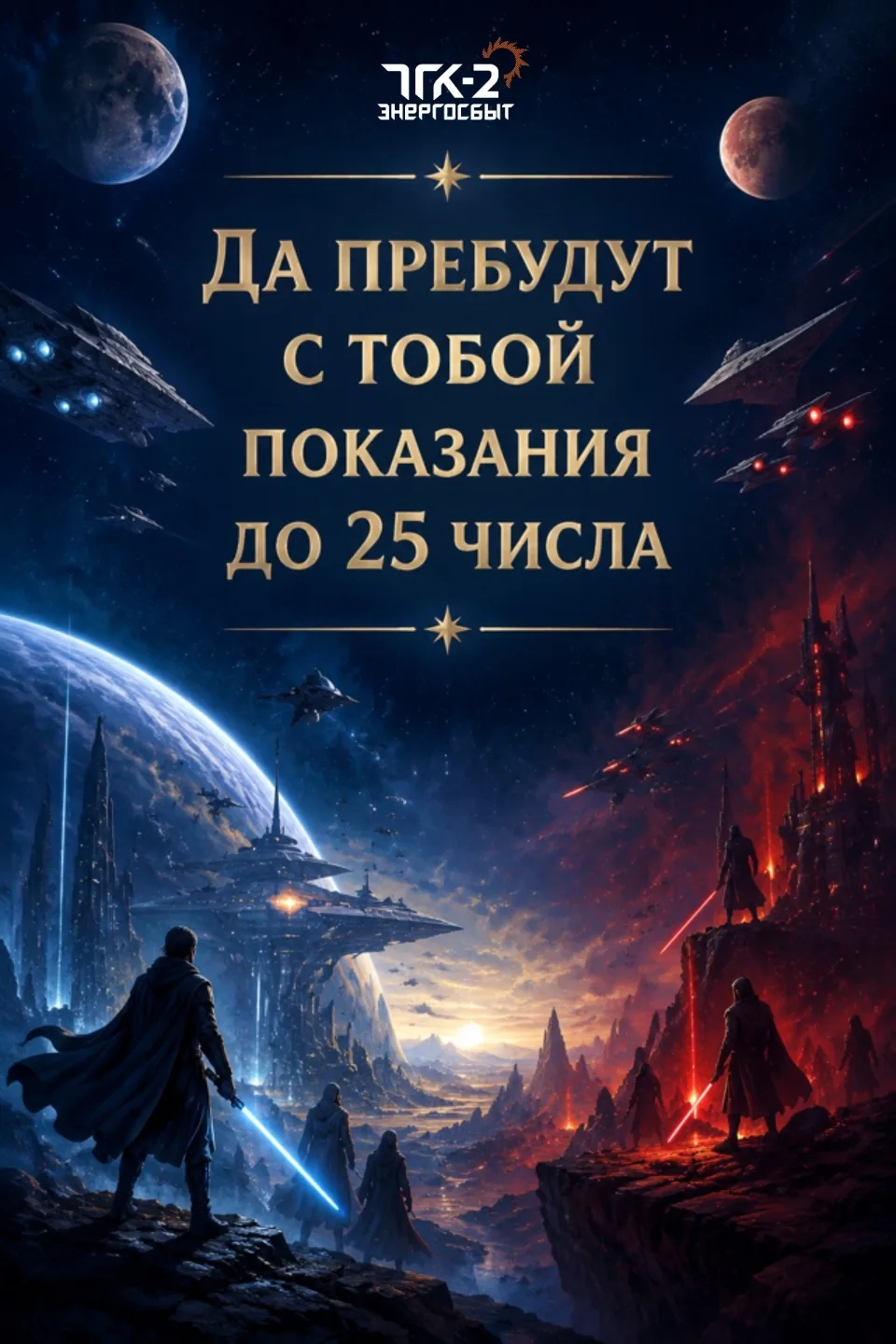 ✨ООО «ТГК-2 Энергосбыт» напоминает, что передать показания прибора учёта электроэнергии необходимо д