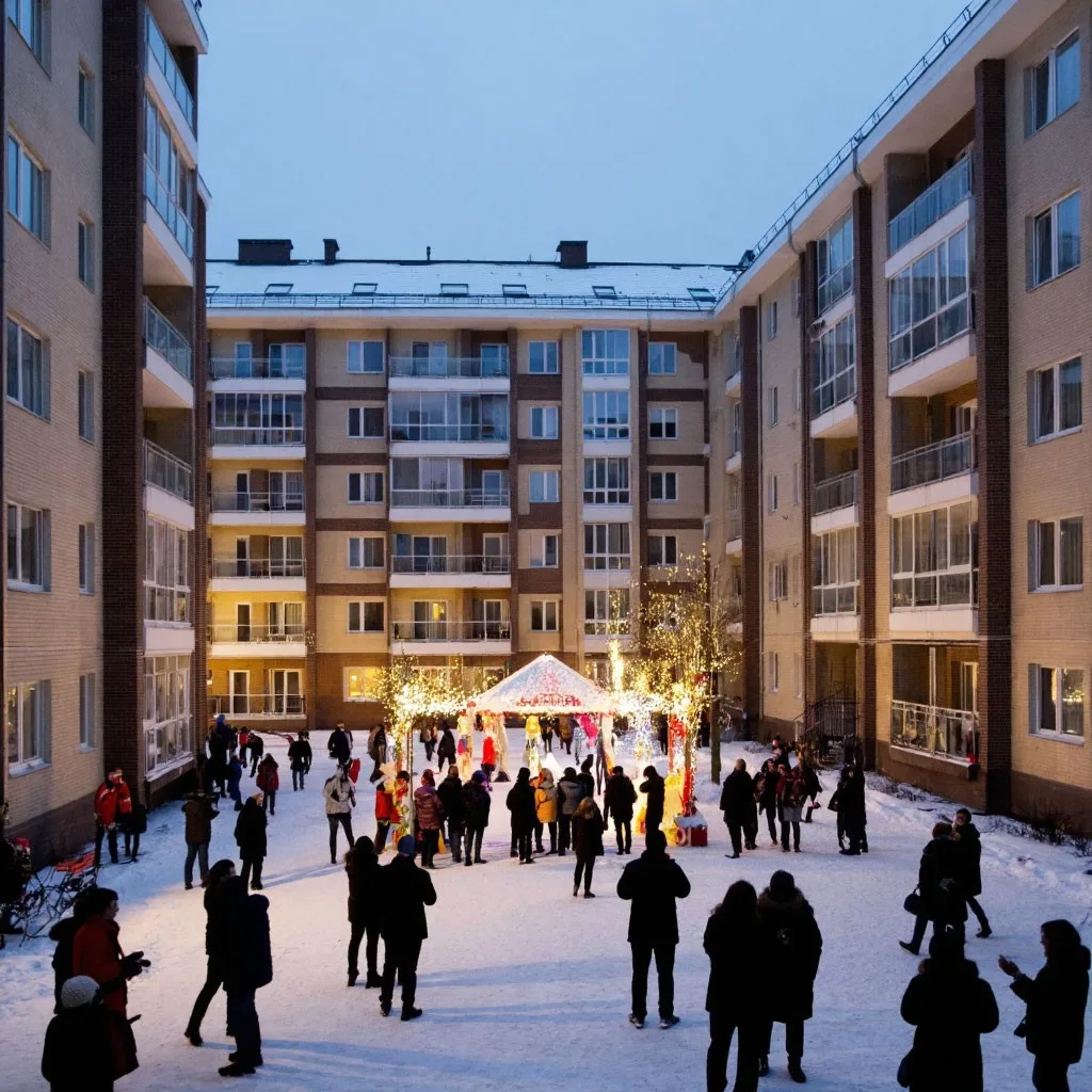 🎄 Новогодние мероприятия — ждём вас! 🎄Дорогие жители! Приглашаем вас на праздничные мероприятия в 