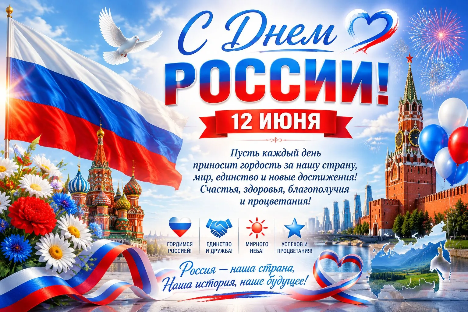 Дорогие обучающиеся, уважаемые родители и педагоги! Поздравляем вас с государственным праздником — Д