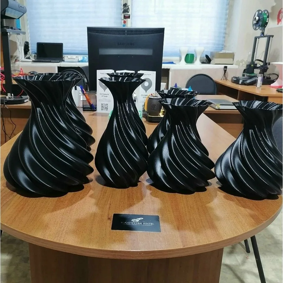 Арт Декор. 3 D цех. Новотроицк
Ритуальные вазы.
Высота 24 см.
Вазы для сухих цветов.Для декоративных