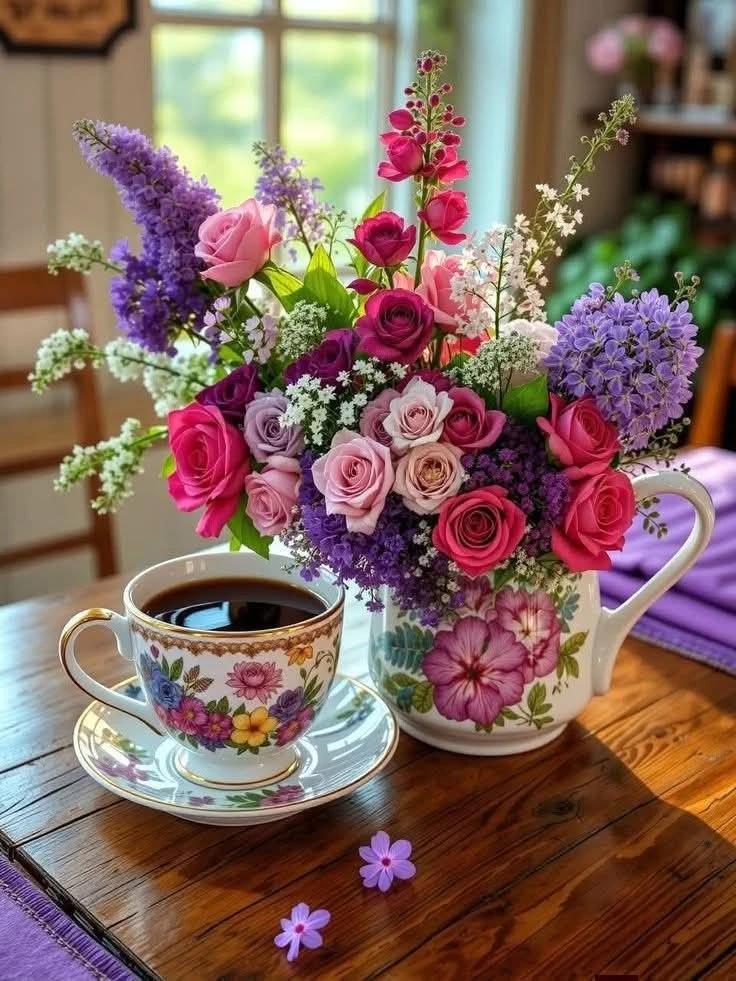 🐍☕️ С Добрым 💖💜 утром!