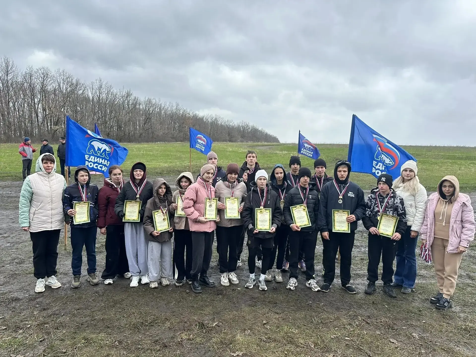 24.04.2026 г. команда нашей школы участвовала в соревнованиях по весеннему легкоатлетическому кроссу