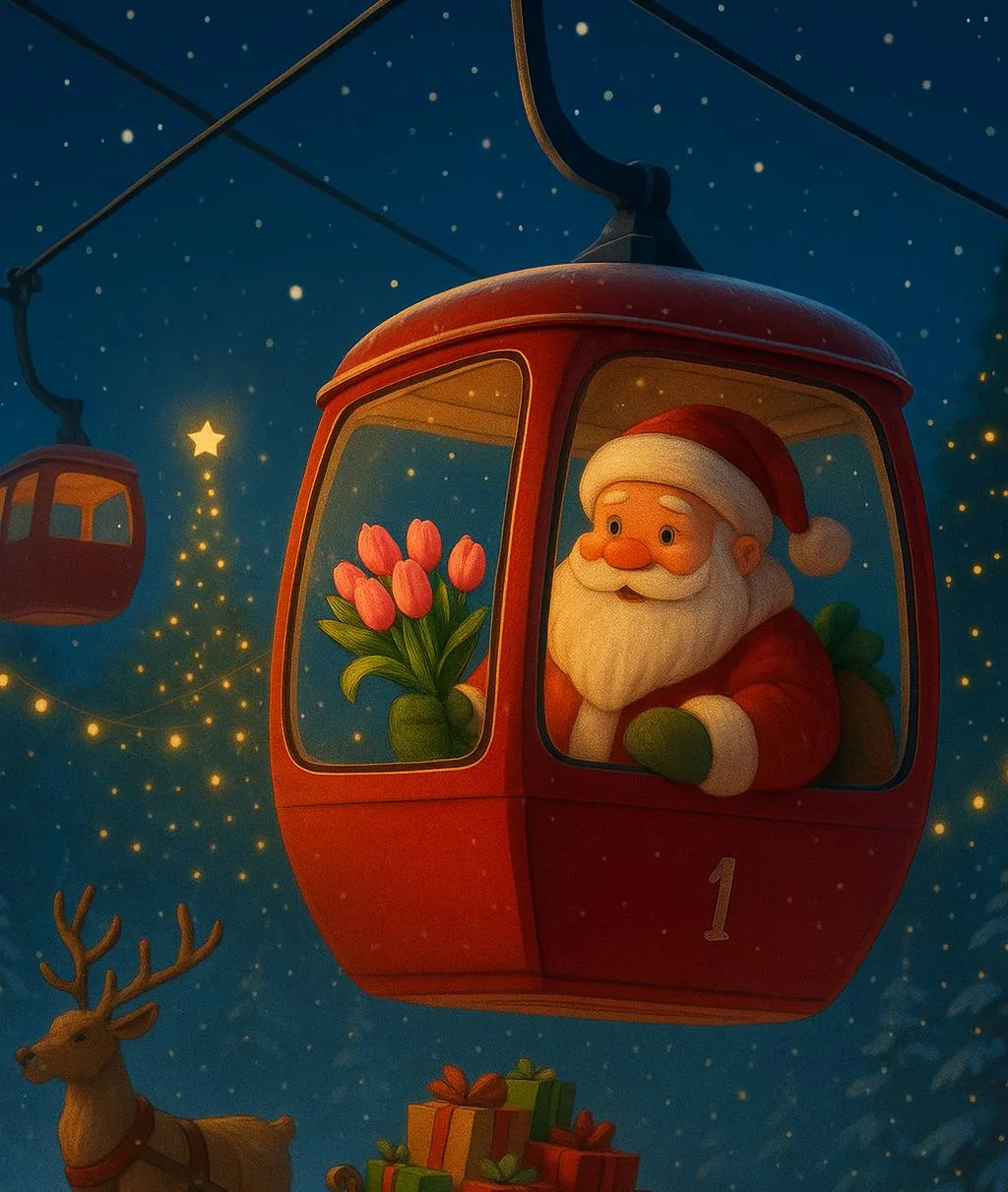 С Новым годом! 🌲✨

Пусть 2025 год будет ярким, как букет весенних тюльпанов 💐,
счастливым, как дол