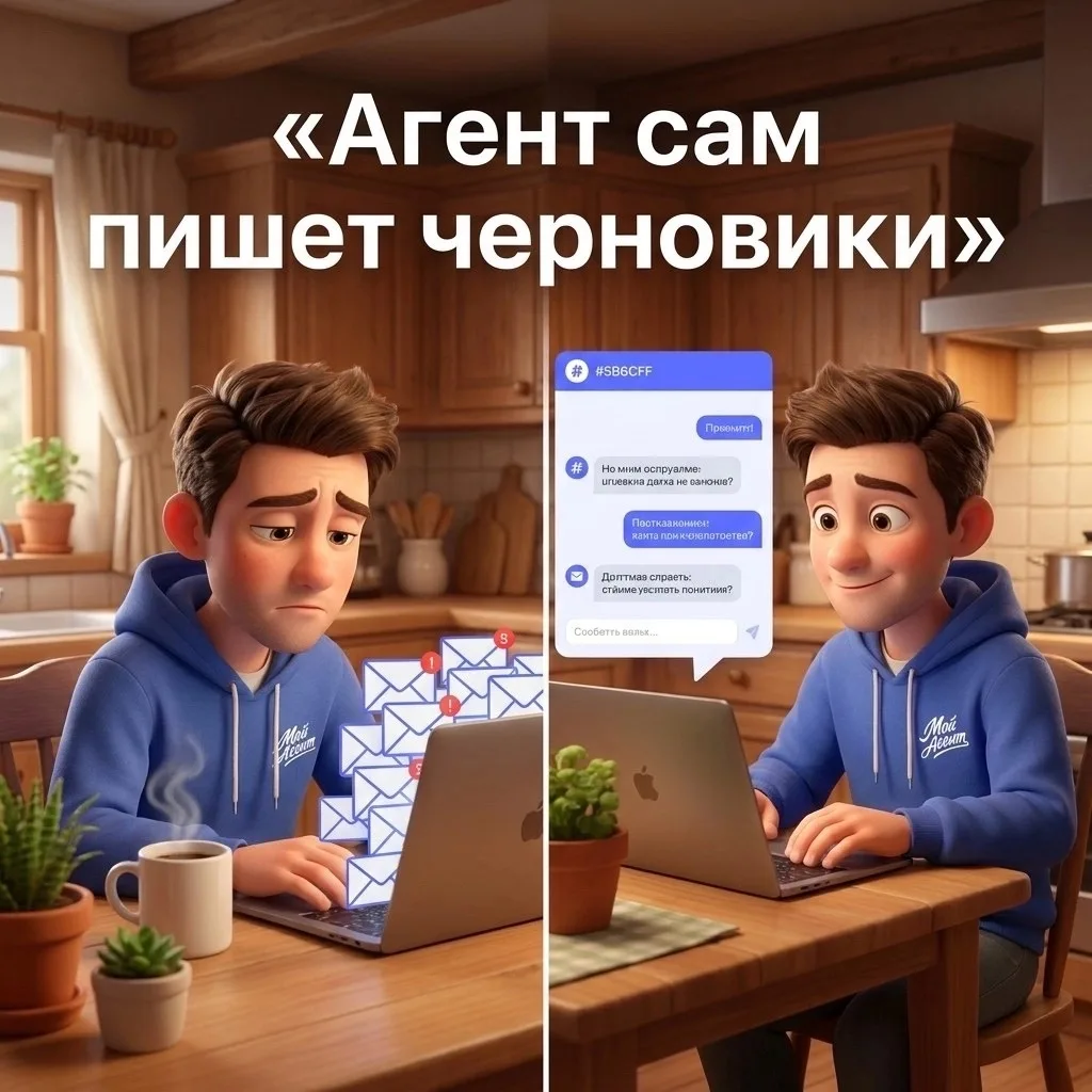 Представьте: утро, почта, и она уже разобрана.

Вы открываете ящик, а там не хаос из 30+ писем, а го