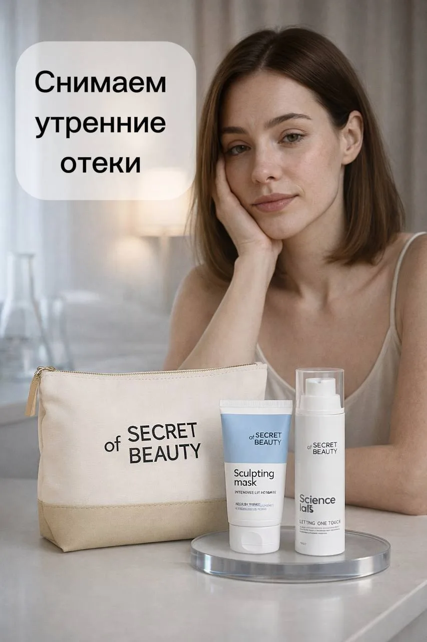 Утро без отёков и «смятого» лица — это реально ✨✨

Проснулась с заломами, припухлостями и серым тоно