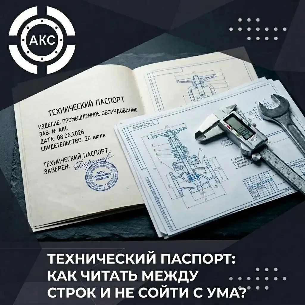Для масштабных инженерных проектов технический паспорт оборудования - это документ, определяющий жиз