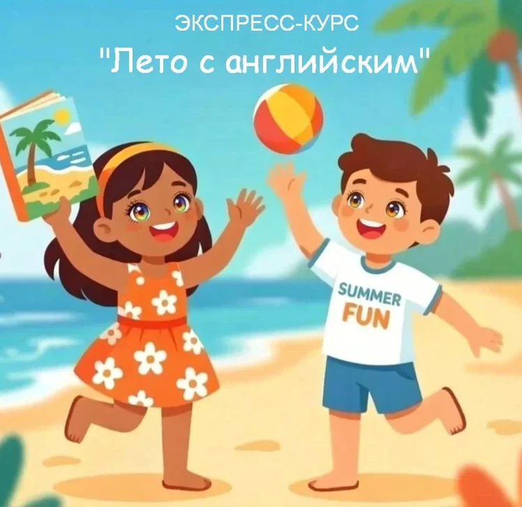 Экспресс-курс: успешный старт в английском за лето. 5–12 лет — не опоздайте 
                       