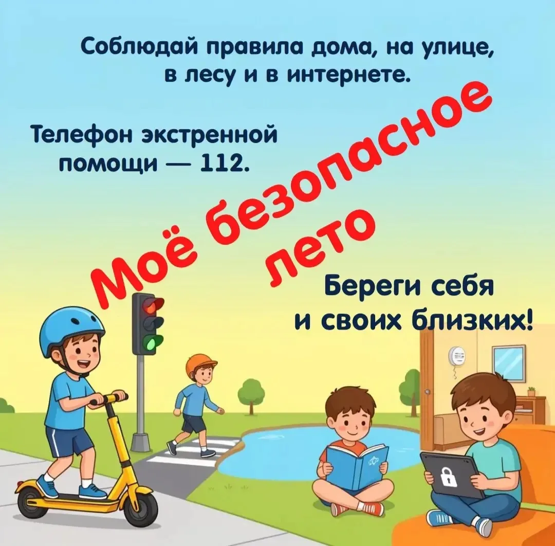 Безопасное лето ☀️