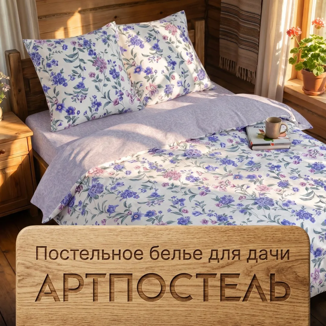 Какое постельное белье выбрать для дачи?
Делимся идеями от АртПостель.

✨ Прованс
Стиль, который иде