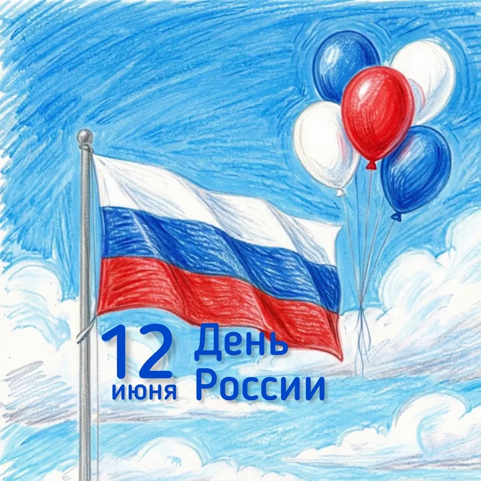 Поздравляем с Днём России — 12 июня! 
Для нас – медицинских работников, любовь к Родине — это прежде
