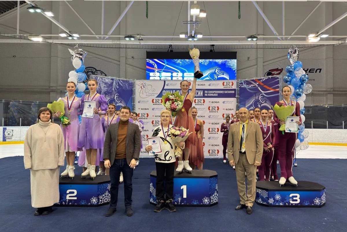 🏆 Поздравляем команду Татарстан с 🥉 в Финале Кубка России по синхронному катанию в г. Салехарде 👏