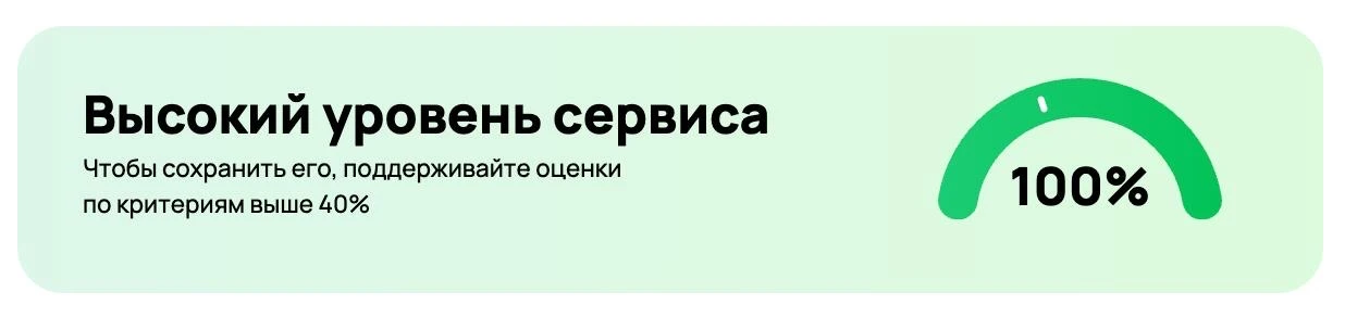 А как у вас дела с уровнем сервиса? 

Пишите в комментариях, присылайте скрины. Есть на кого уже пов