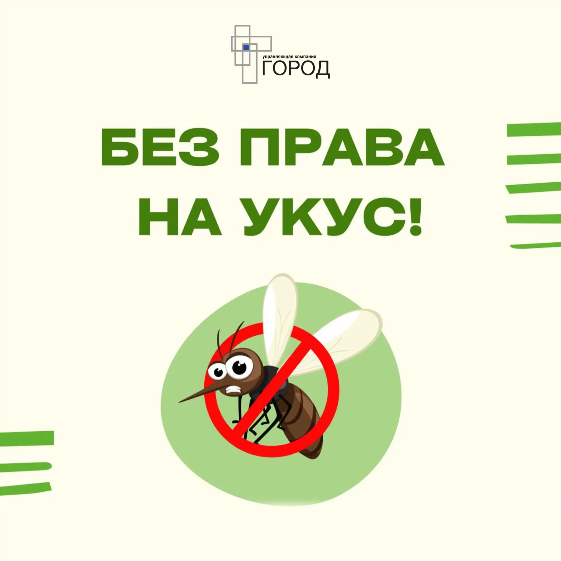 Ни один комар не пройдет! 

🗓 На календаре начало июня, а это значит, что у насекомых снова большие