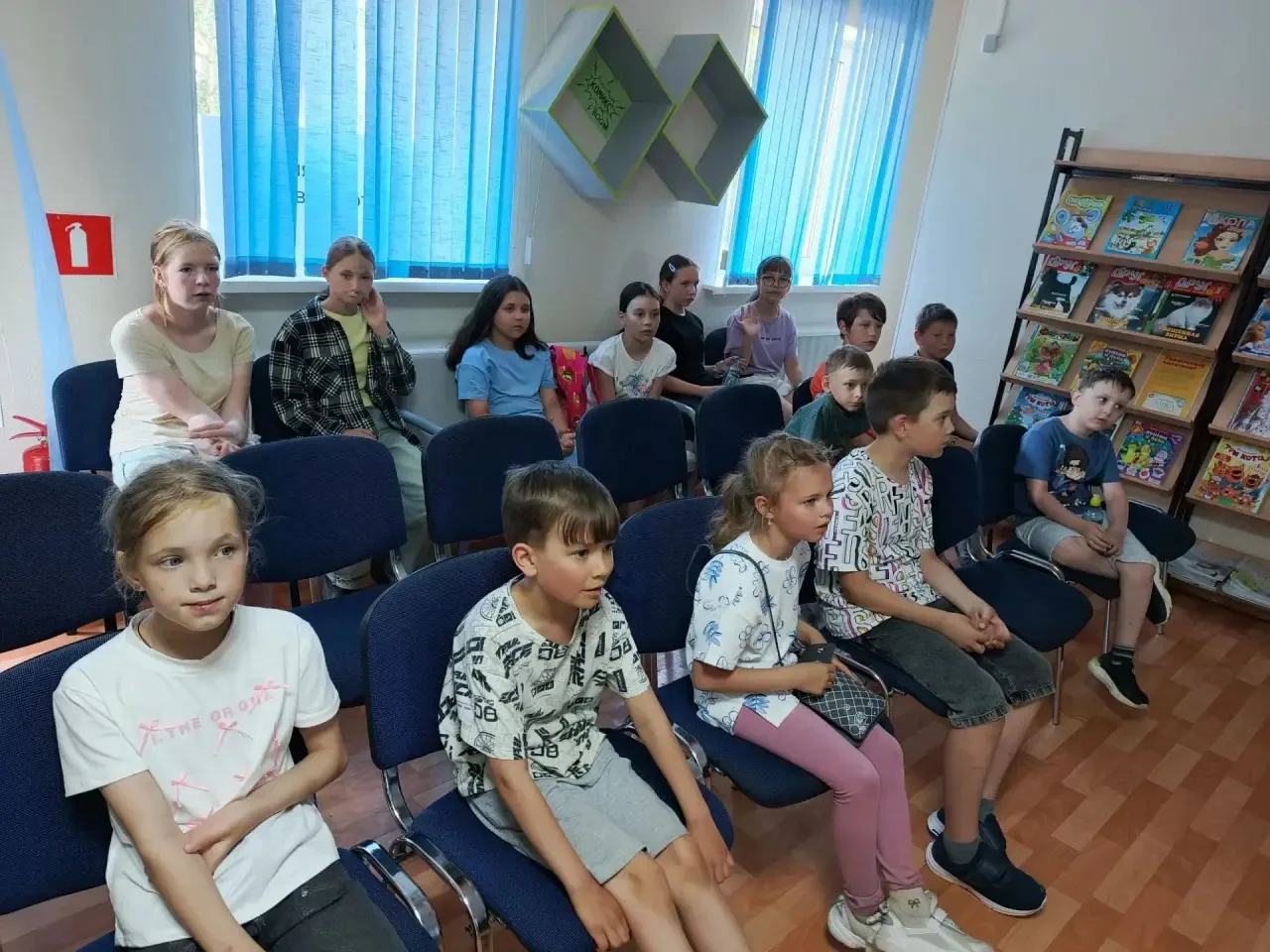 Сегодня 5 отряд посетил библиотеку №1, где для них провели познавательное мероприятие.

Это была отл