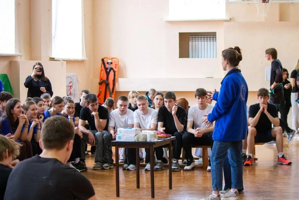 9.04.26 В стенах Кубанского государственного медицинского университета состоялись соревнования "Будь