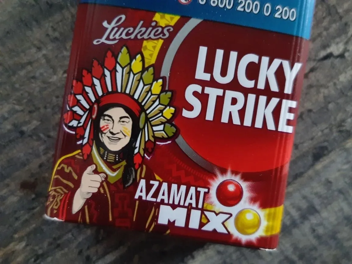 🛑   Коллаборация сигаретного бренда Lucky Strike и артиста Азамата Мусагалиева. Удачно или нет?

Пр