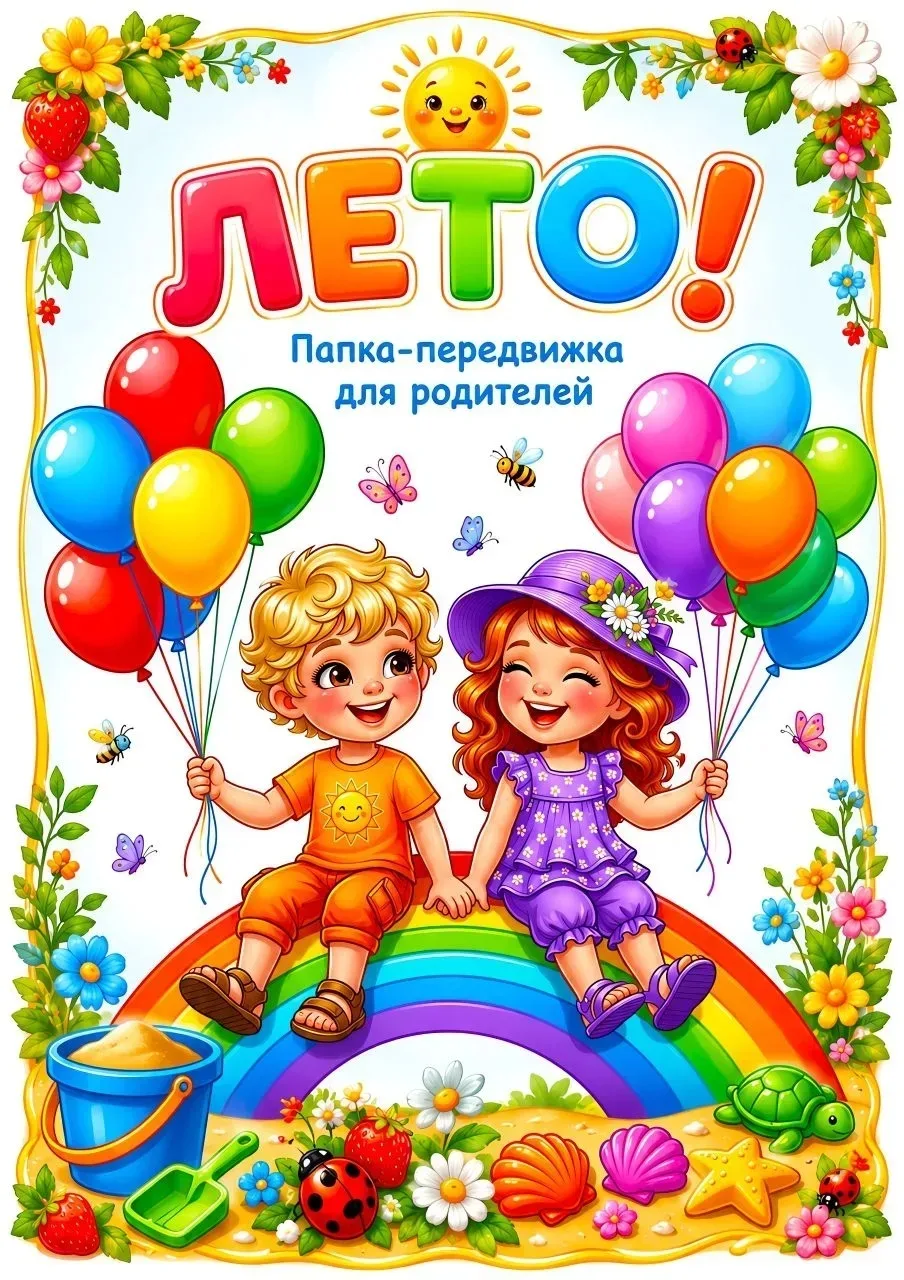 🌞Настало лето - замечательное время года! 
Летний отдых это долгожданный отдых для родителей и дете