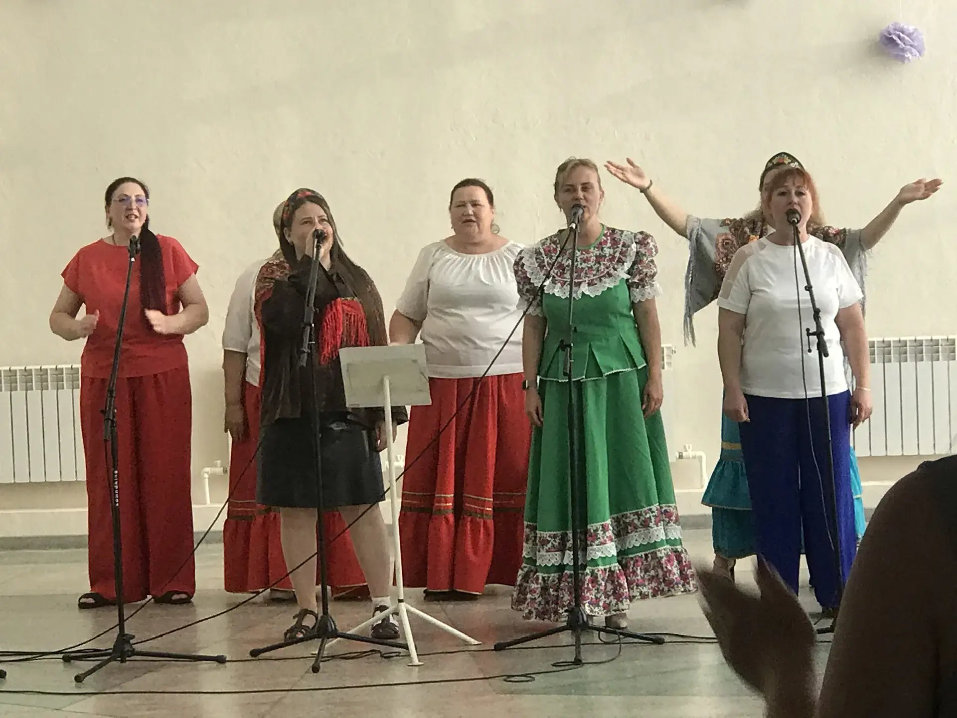 В МУК  «КДЦ Новомихайловского сельского поселения» состоялся  праздничный концерт «Душа России в пес