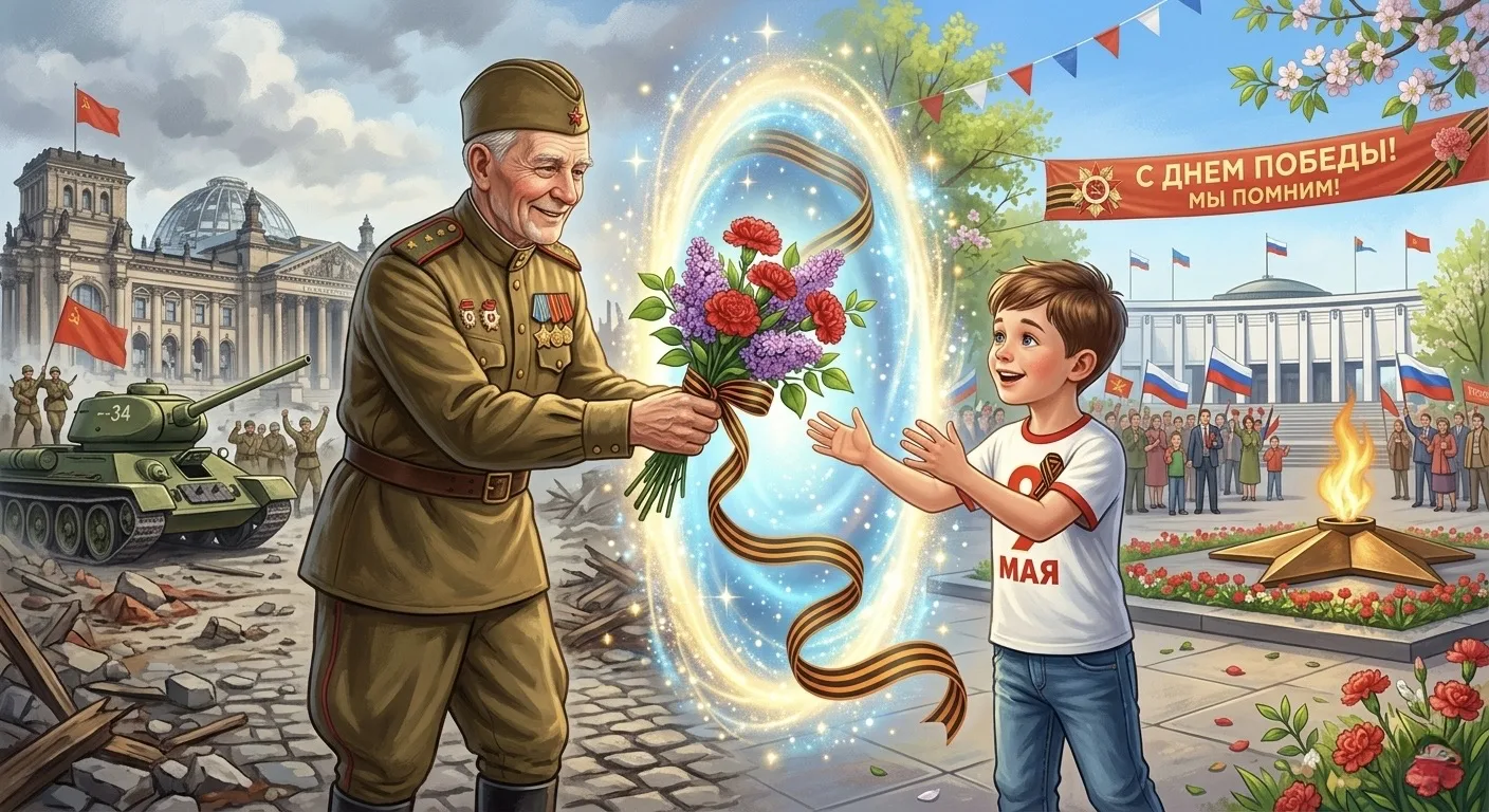 С Днём Великой Победы! 🕊
9 Мая — это дата, которая требует от нас искренней благодарности и честной