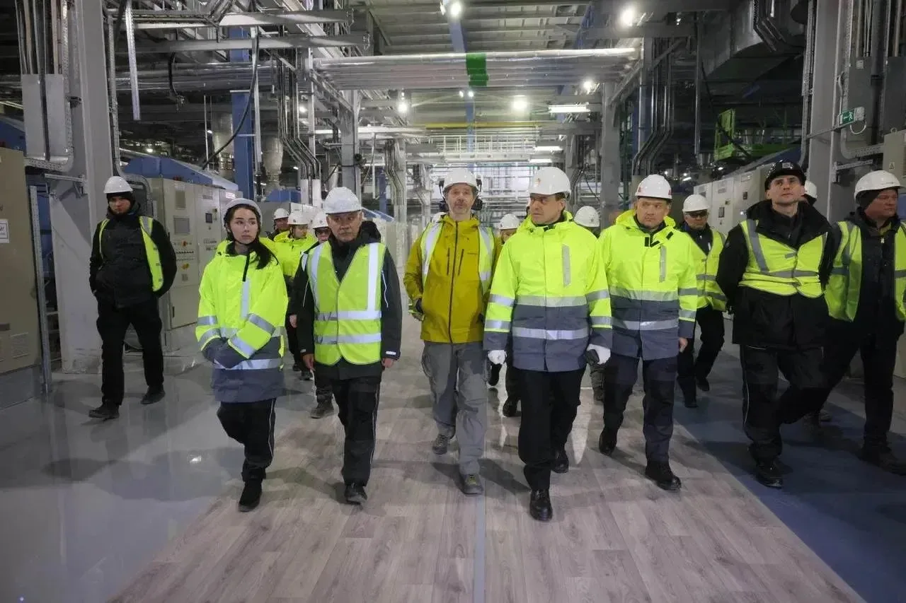 🏭 Побывал на Черногорском месторождении в Норильском промышленном районе, где завершается строитель