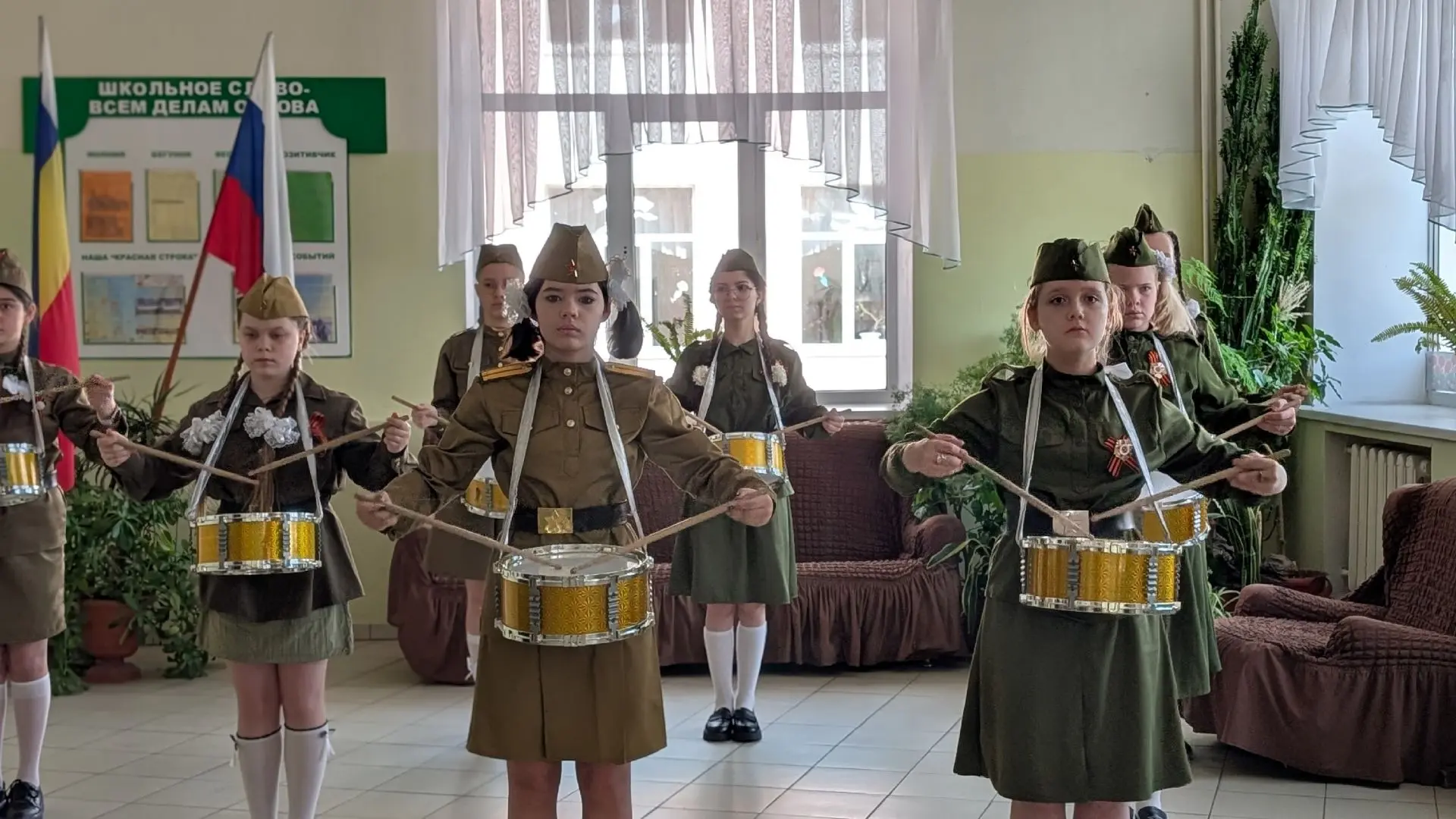 6 мая в школе состоялось открытие мемориальной доски, посвященной памяти Киселева Дмитрия Витальевич