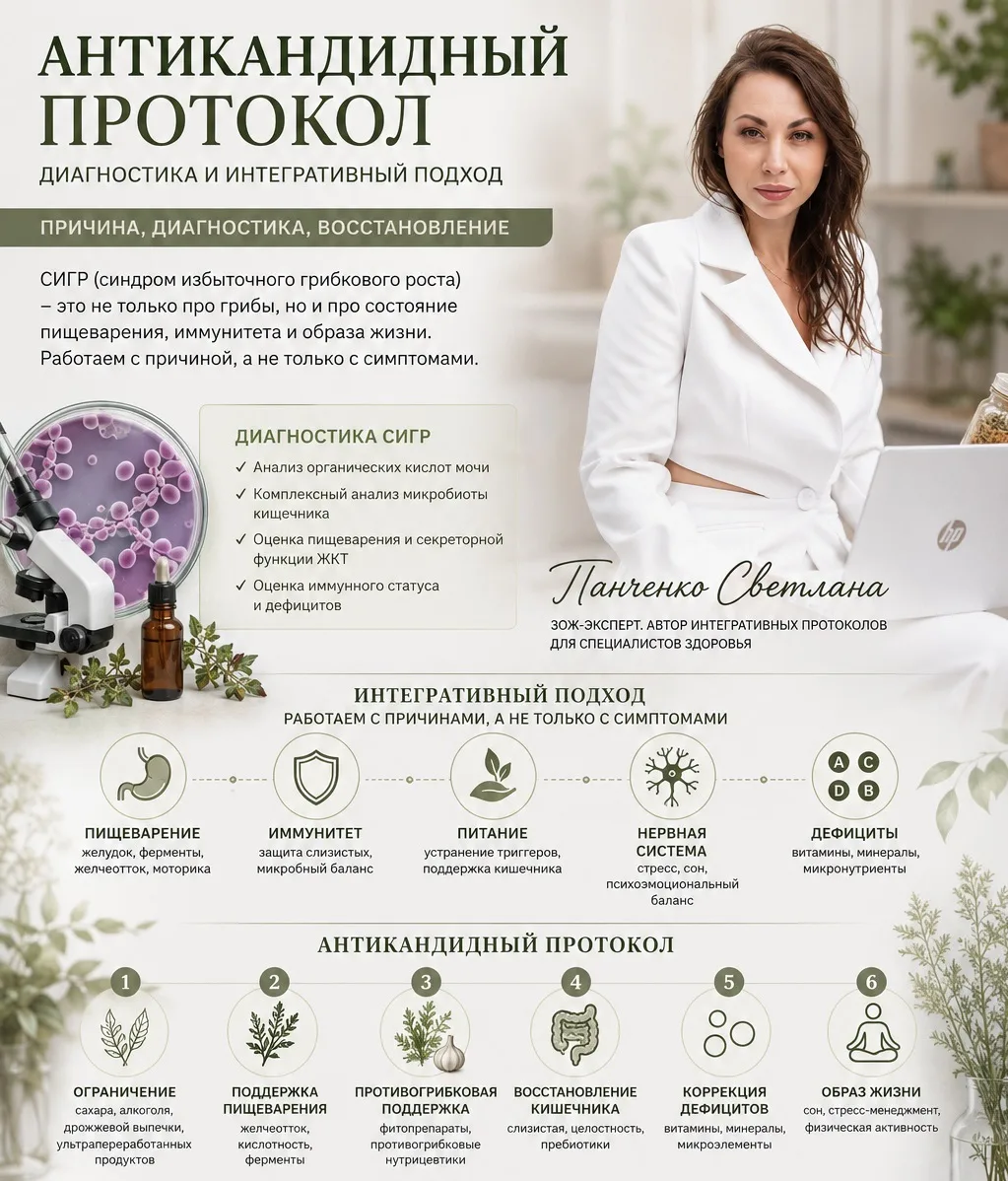 Рецедивирующая молочница 🤔Антикандидный протокол: кому он действительно нужен и как понять, есть ли