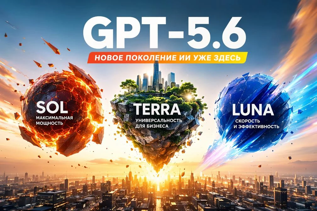 🤖 GPT-5.6 уже здесь. OpenAI представила новое семейство моделей, которое стало одним из самых замет